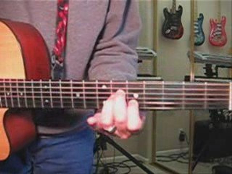 Acoustic walk down from E to A Scott Grove