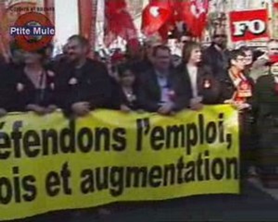 La manif du 19 mars à Paris