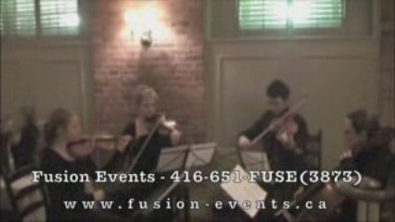 Toronto String Quartets, Wedding Music/Ceremonies