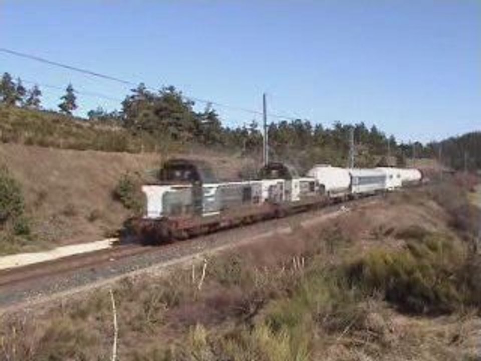 LE TRAIN DESHERBEUR SUR LES CAUSSES (TDGR) + 3 BONUS