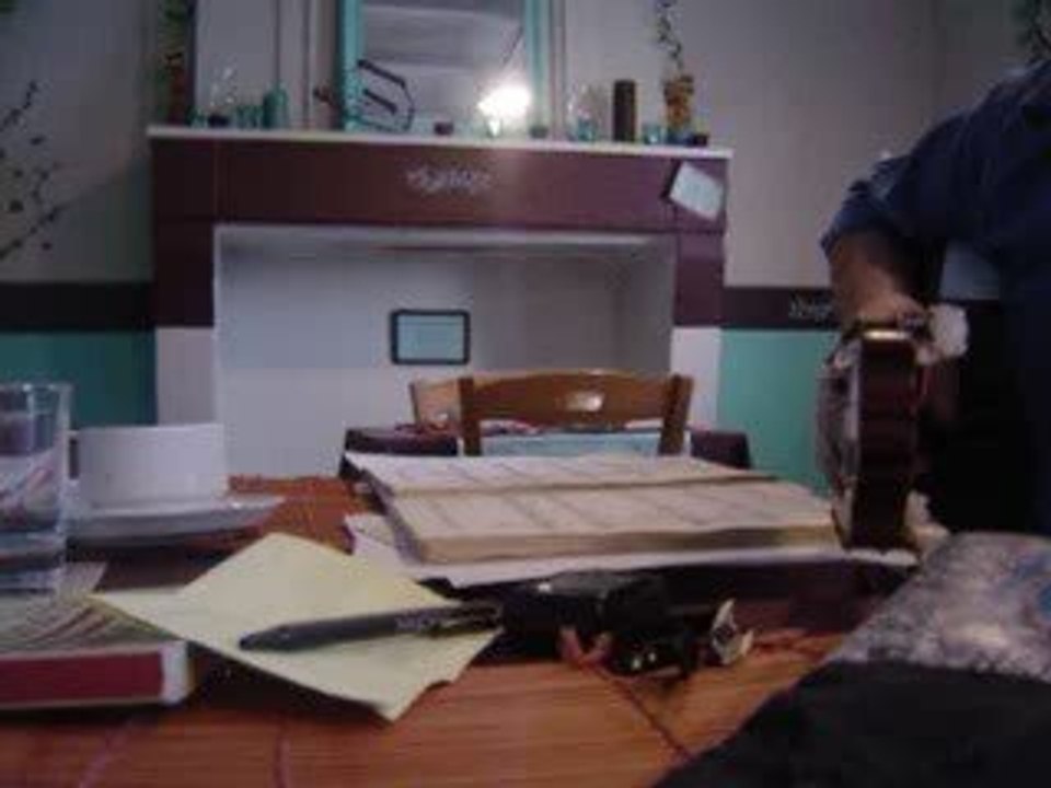 Oncle archibald avec jessica et son violon