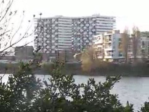 Nantes vue depuis Saint Sébastien sur Loire