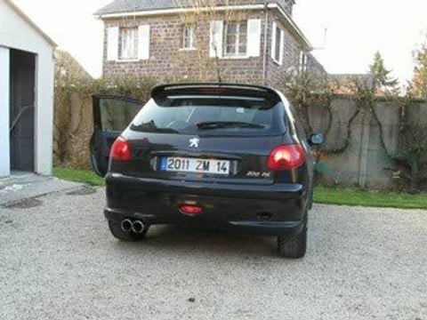 206 rc Silencieux Madac