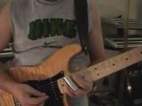 Slide guitar lesson, regular tuning sounds like open tuning.