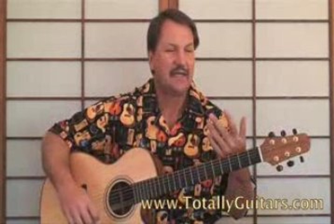 Proud Mary acoustic guitar lesson