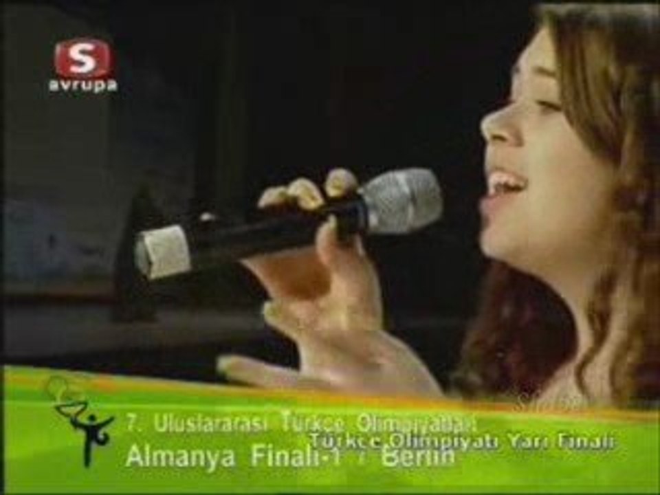 Hasretinle yandı gönlüm Almanya 7 Türkçe Olimpiyatı
