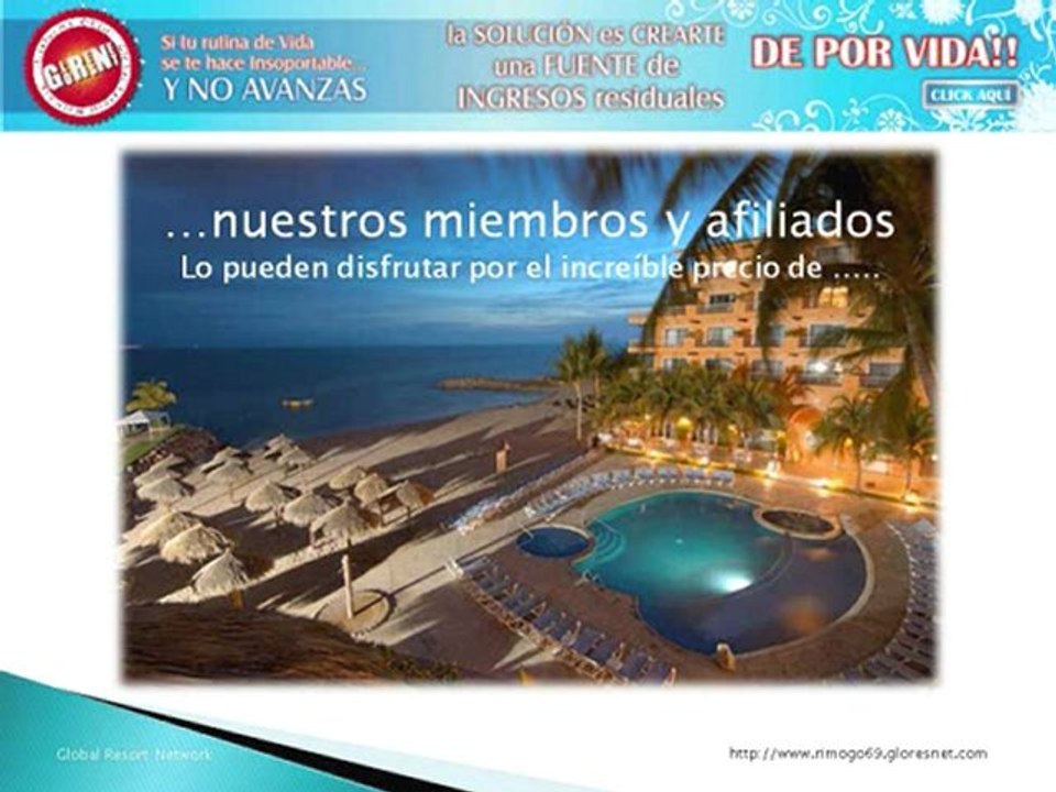 Turismo al día con global resort network