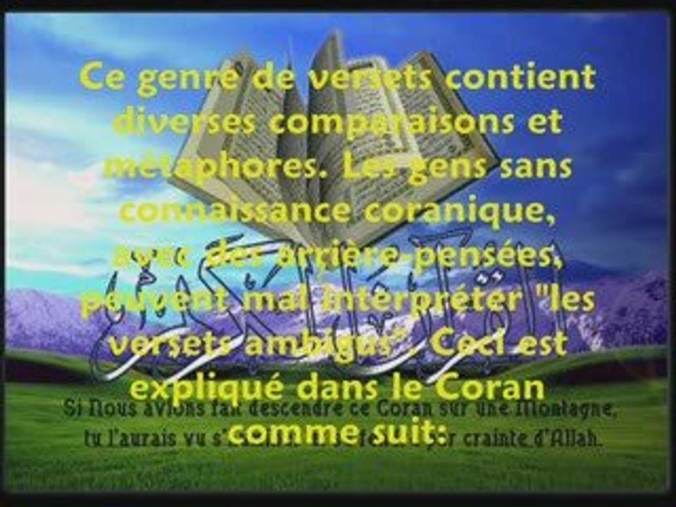 EP.2.Les raisons de la mauvaise interprétation du Coran