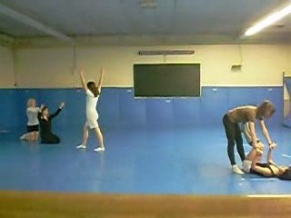 Accro-gym avec les filles <3 = D