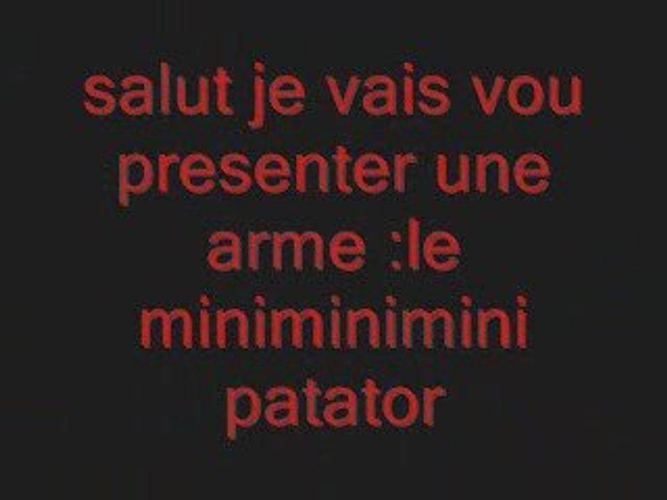 mini patator