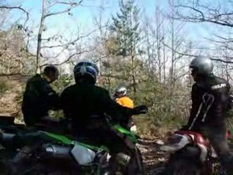 rando moto TT bully la gorrre 17 mars 2009