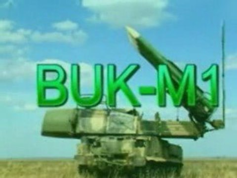 Buk-m1 Anti-Aircraft missile