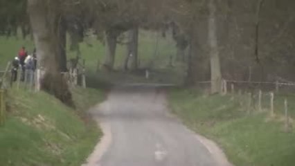 crash spectaculaire rallye 3 ponts 2009