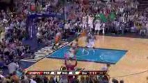 NBA Jason Kidd throws a wonderful alley-oop pass to Josh How