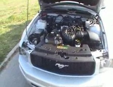 Ford Mustang V6 2007 silver #1028-182