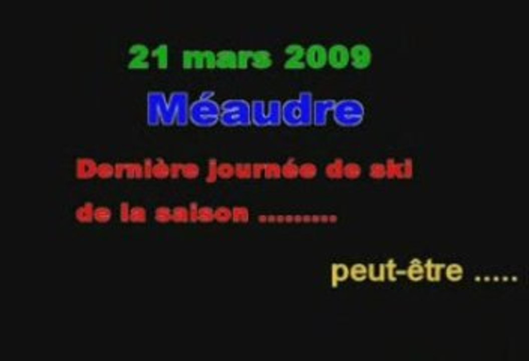 Méaudre - 21 mars 2009