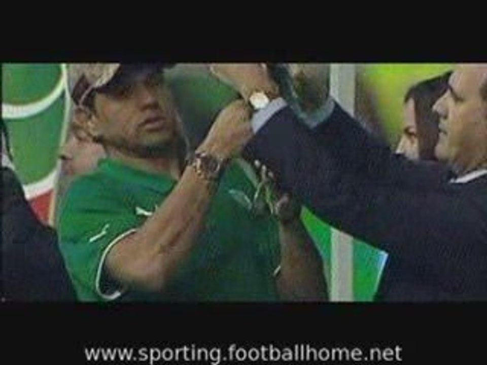 Final da Taça da Liga - Entrega das medalhas ao Sporting