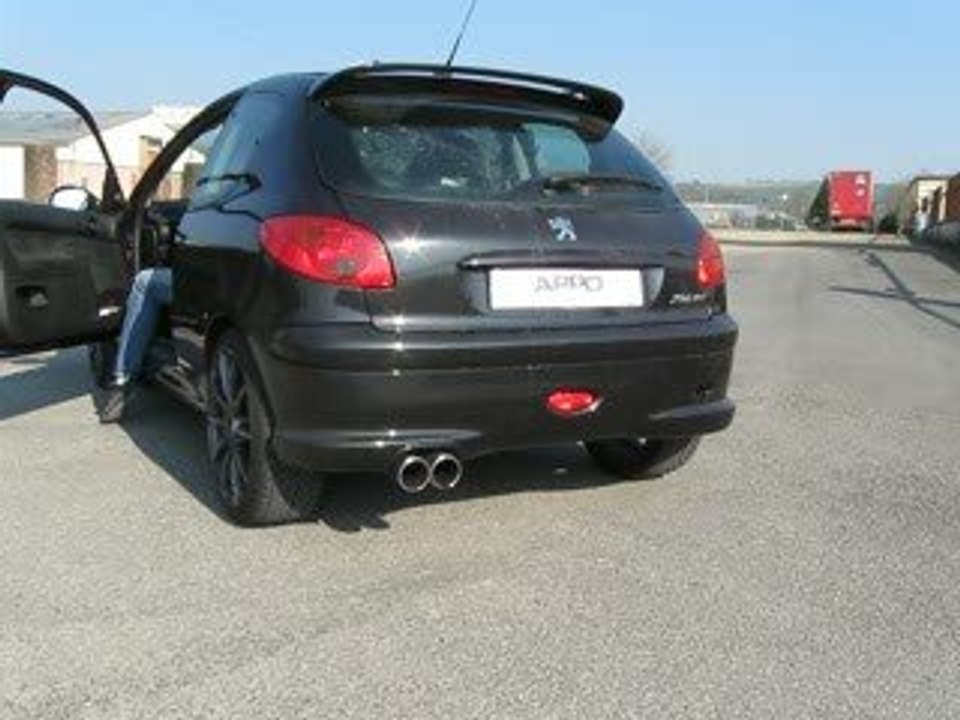 206 rc Silencieux Madac