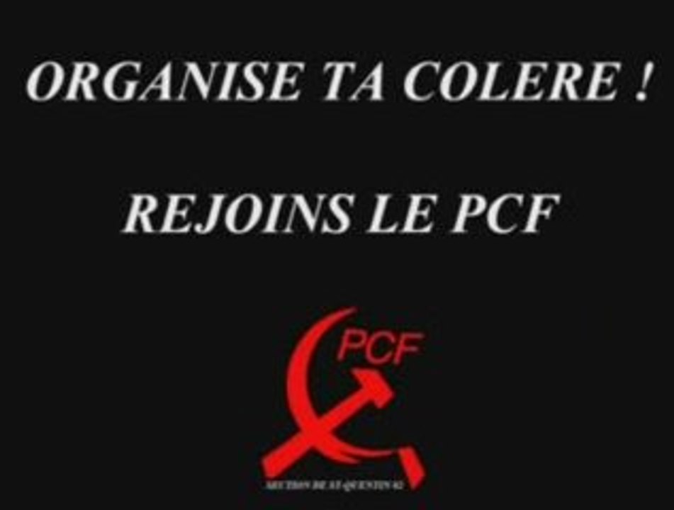 19 mars 2009 manifestation à saint quentin (clip PCF)
