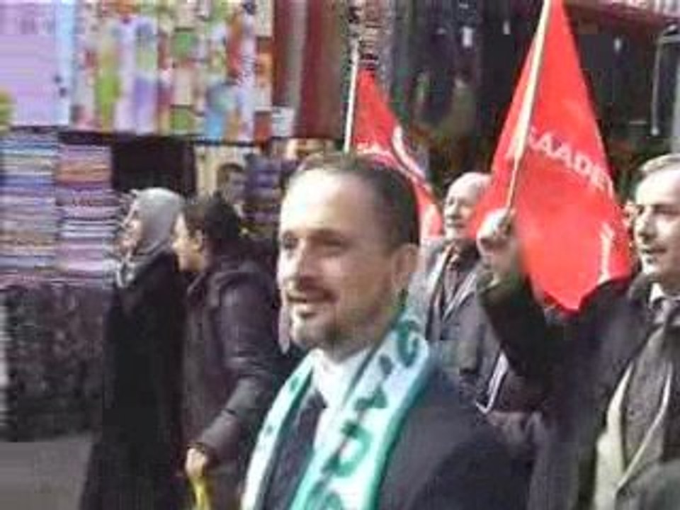 KAPALI ÇARŞI ESNAFINI ZİYARET