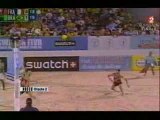 Beach Volley sur Stade 2, dimanche 2 novembre 2008
