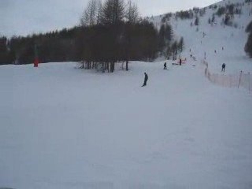 Joe en snow à la Foux