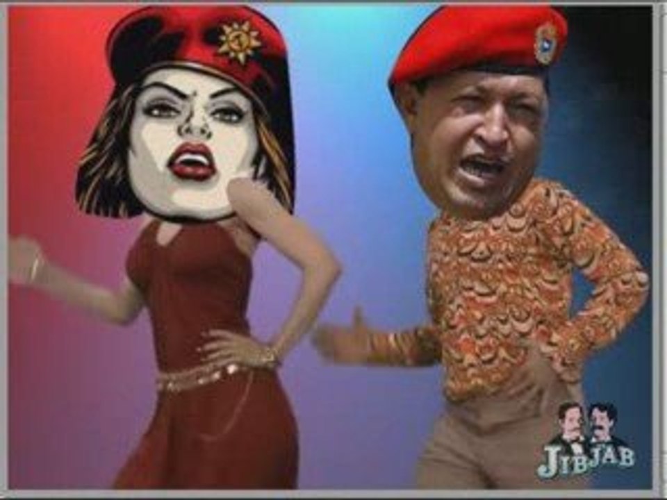 Hugo Chavez celebrando sus trampas !