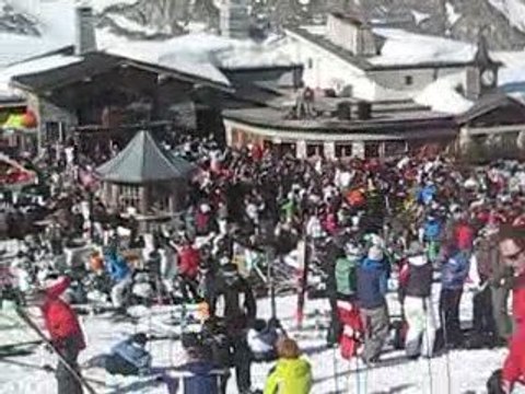 Folie Douce 2009, Val d'Isère [vue des pistes]