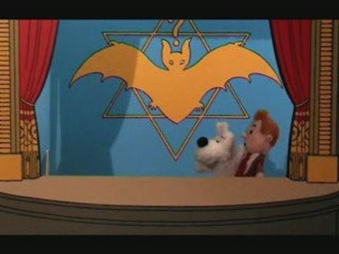 TINTIN les fesses de la Castafiore