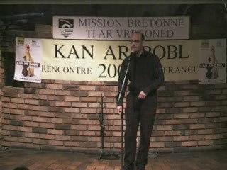 Yannick au Kan ar Bobl Ile-de-France 2009