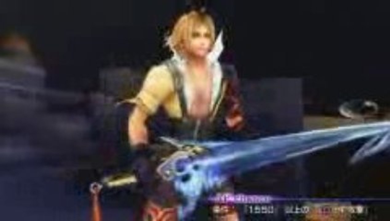 Final Fantasy : Dissidia - Tidus vs Frionel