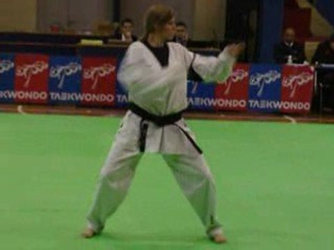 TKD Championat d'Alsace Technique Sarah 2