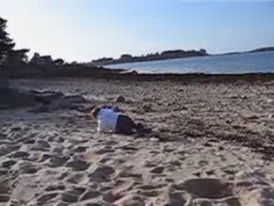 Sur la plage