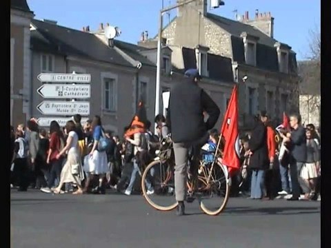 Manif Poitiers 19 Mars 2009