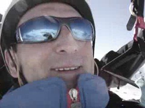 val thorens parapente décollage mars 2009