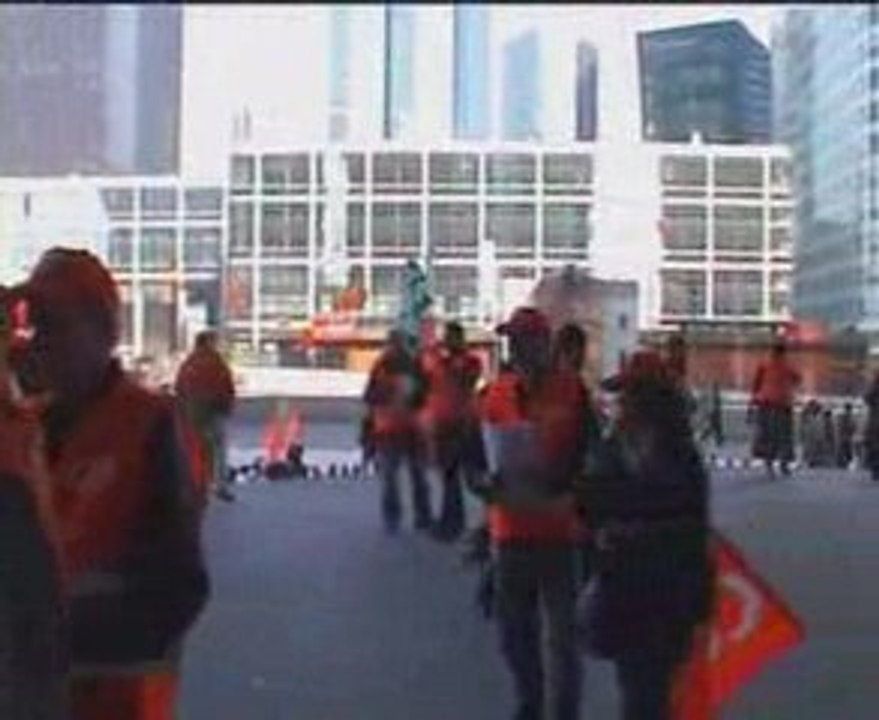 Manifestation CFDT IEG le 18 mars à la Défense