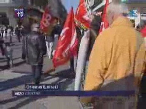FR3-Centre-Manif contre expulsion Orléans
