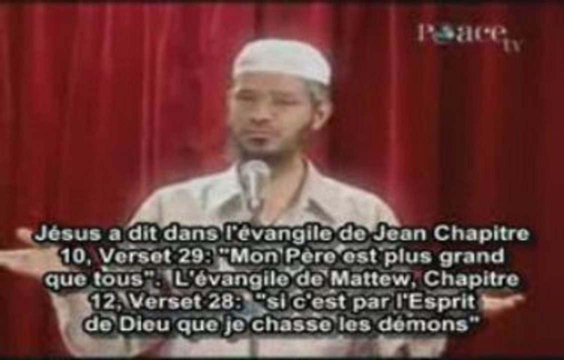 Zakir Naik--Les similarités entre Le Coran et La Bible