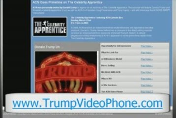 Video Phone promoted by Trump on the Celebrity Apprentice
