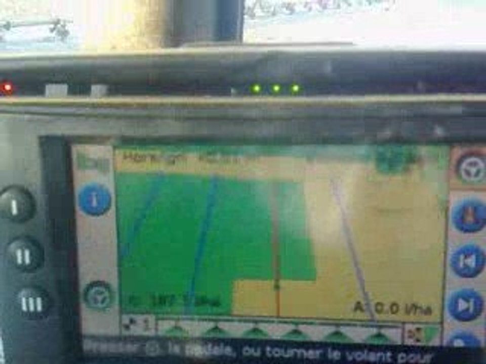 Azote sur labour avec ez-steer et ez-boom