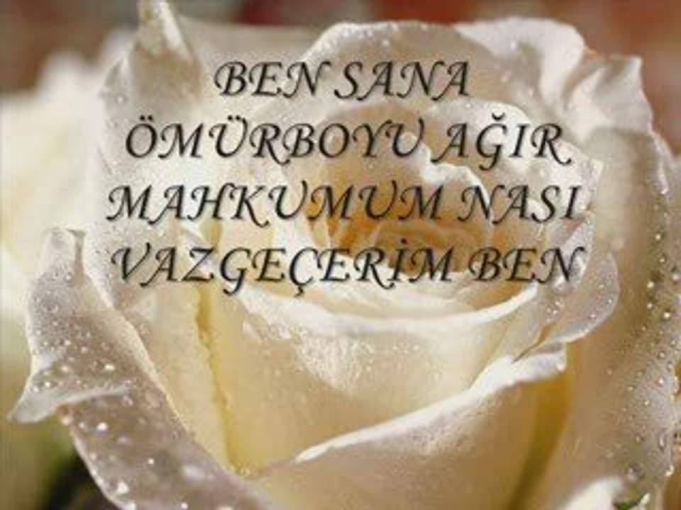 GİDİYORUM SEZEN AKSU SÜPER ŞİİR