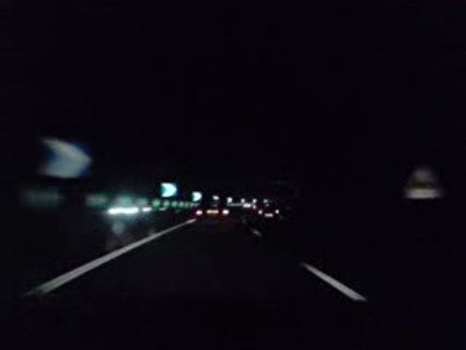 Autoroute de nuit