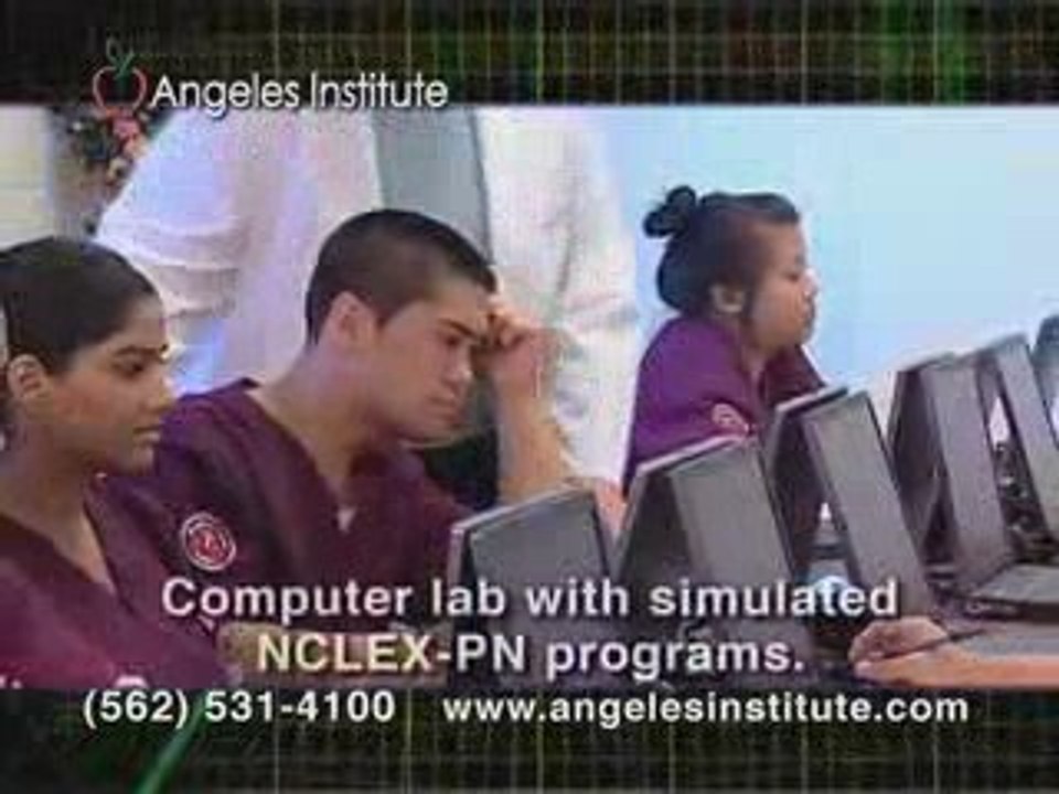 vocational nursing school Compton California Angeles Institu