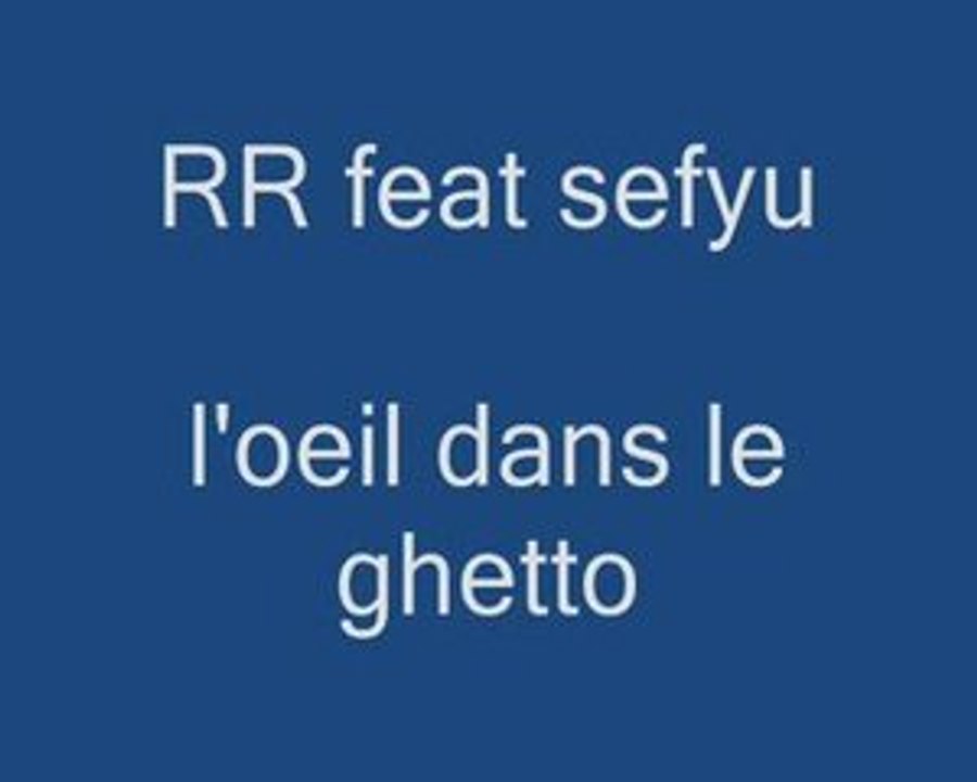 Sefyu RR