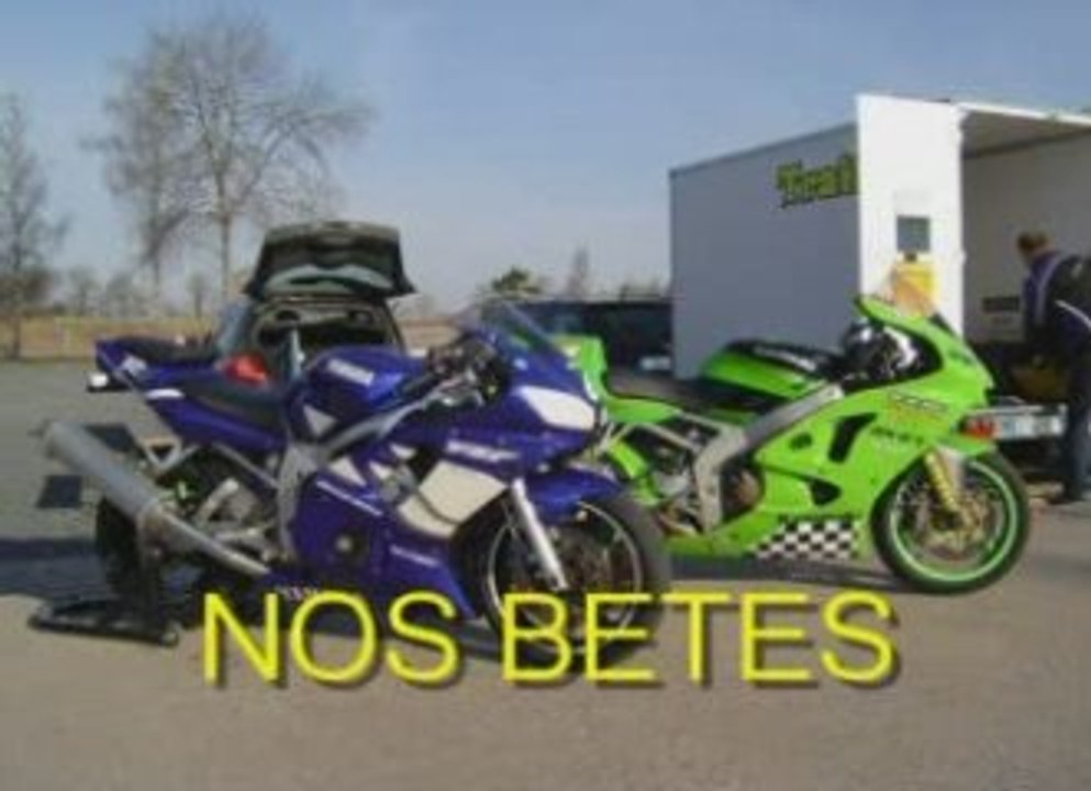 roulage moto chenevieres 21 mars 2009