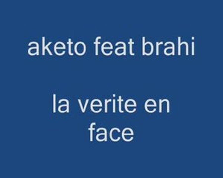 Aketo feat brahi