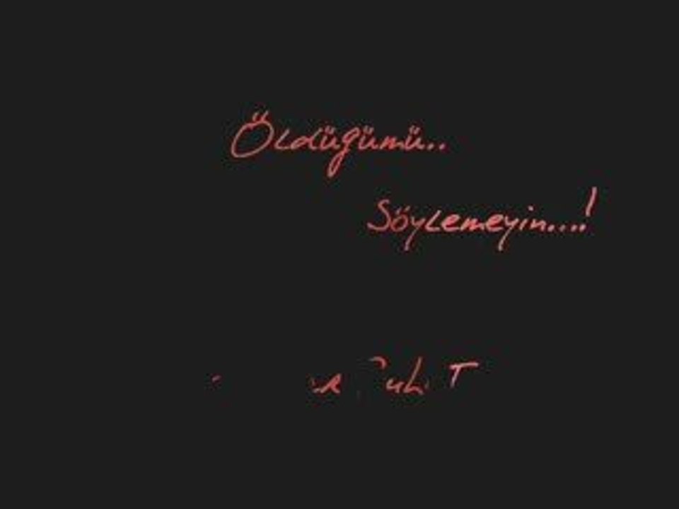 Öldüğümü Söylemeyin..!