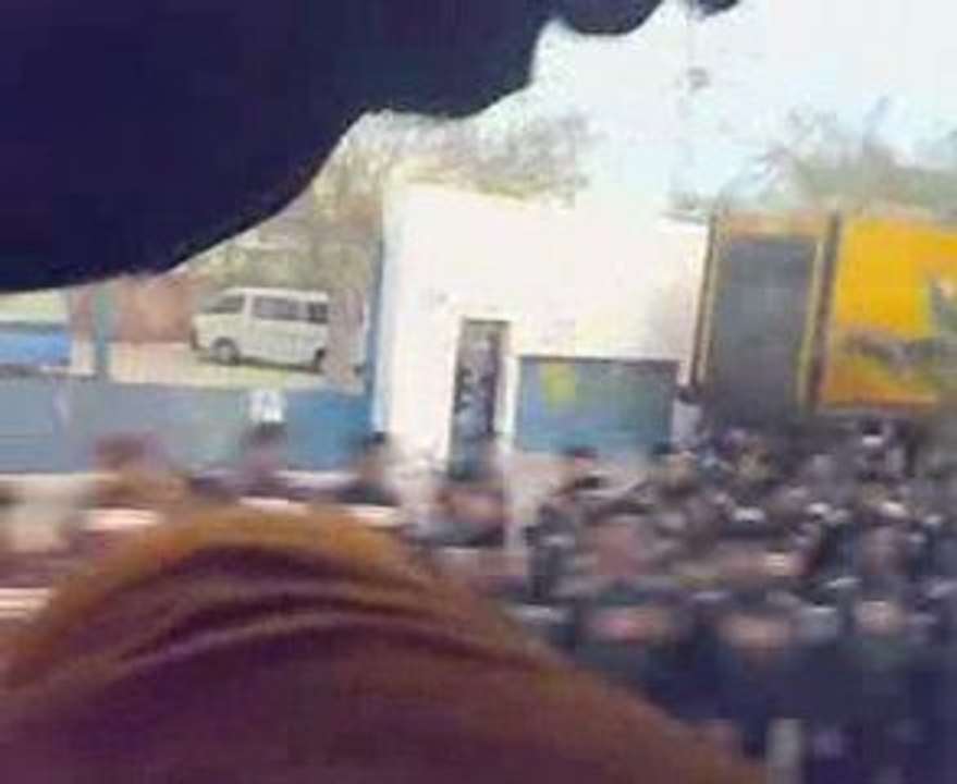 zapatista dans le bus avant match ismaily