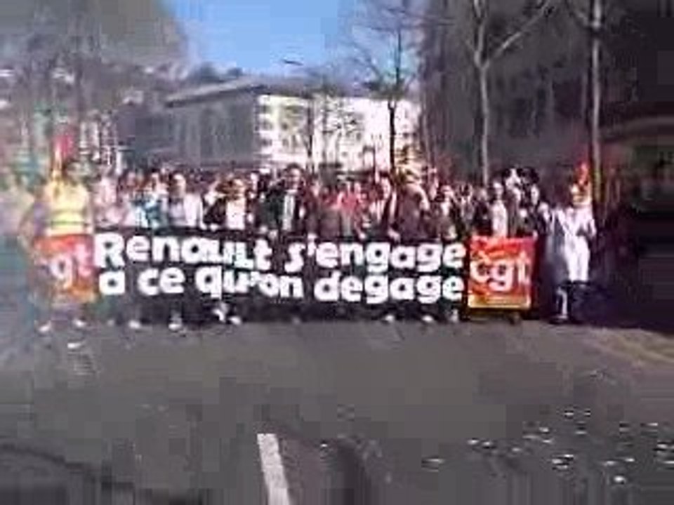le 19.03.09 devant la banque de france,d'ou la chanson