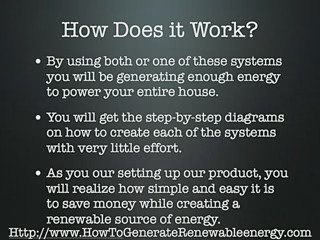 How To Generate Renewable Energy